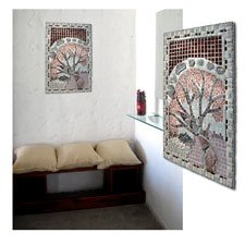 Inside the Marble Box Mosaic Wall Art